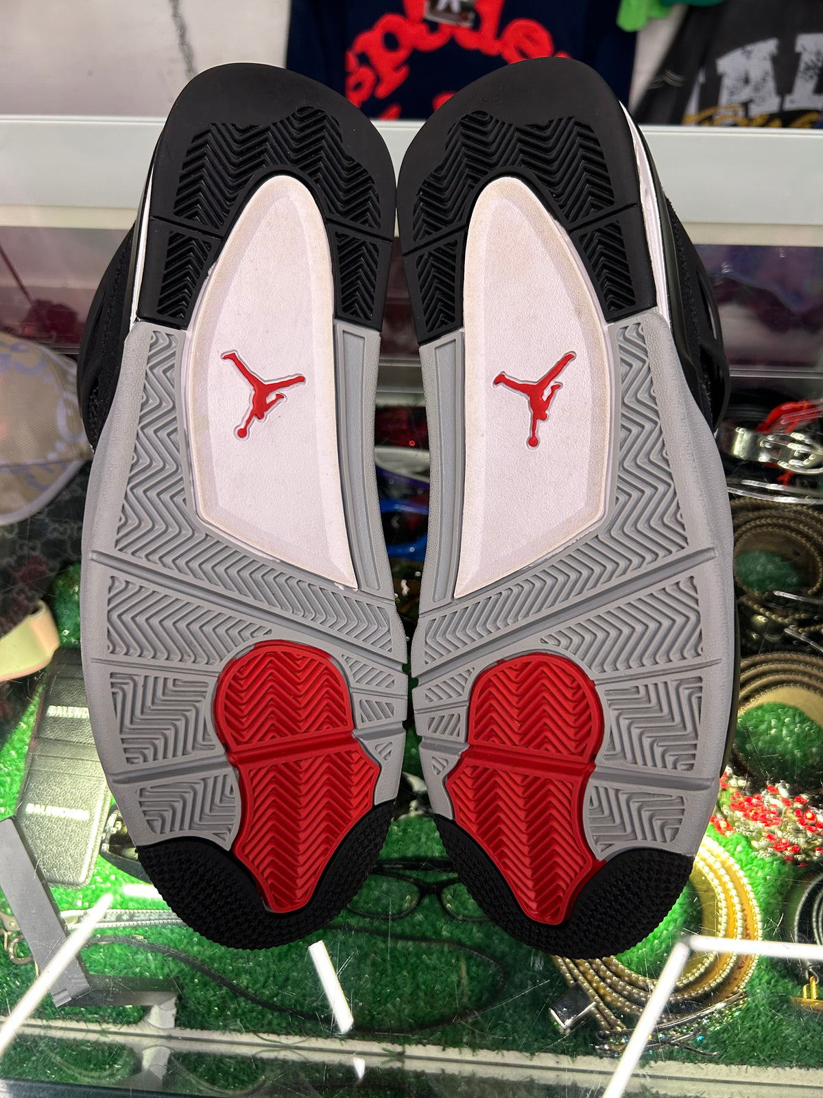 JORDAN 4 CANVAS (PRE-OWNED W/ BOX)