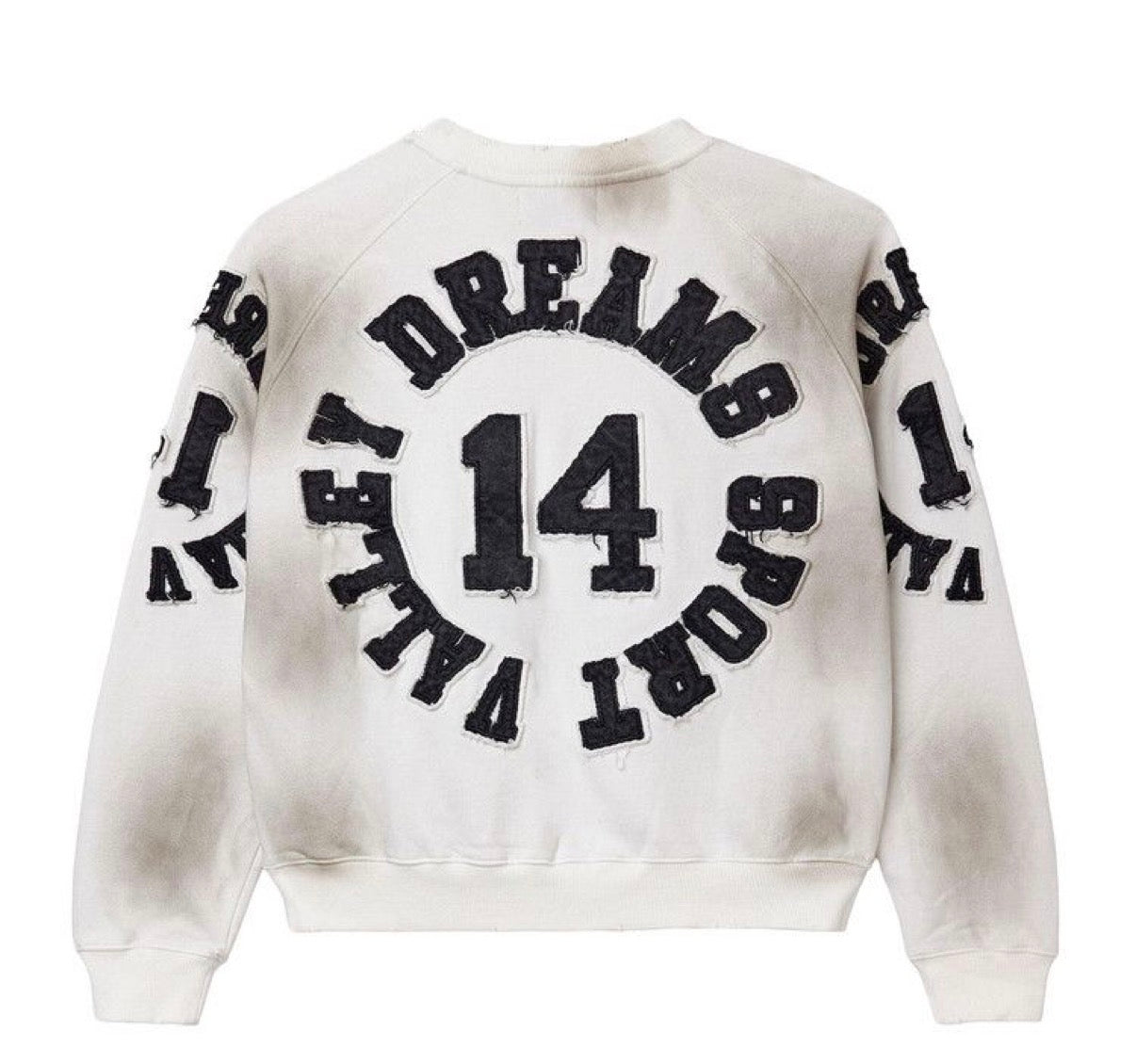 VALE FOREVER INSIGNIA CREWNECK DIRTY WHITE (BRAND NEW)