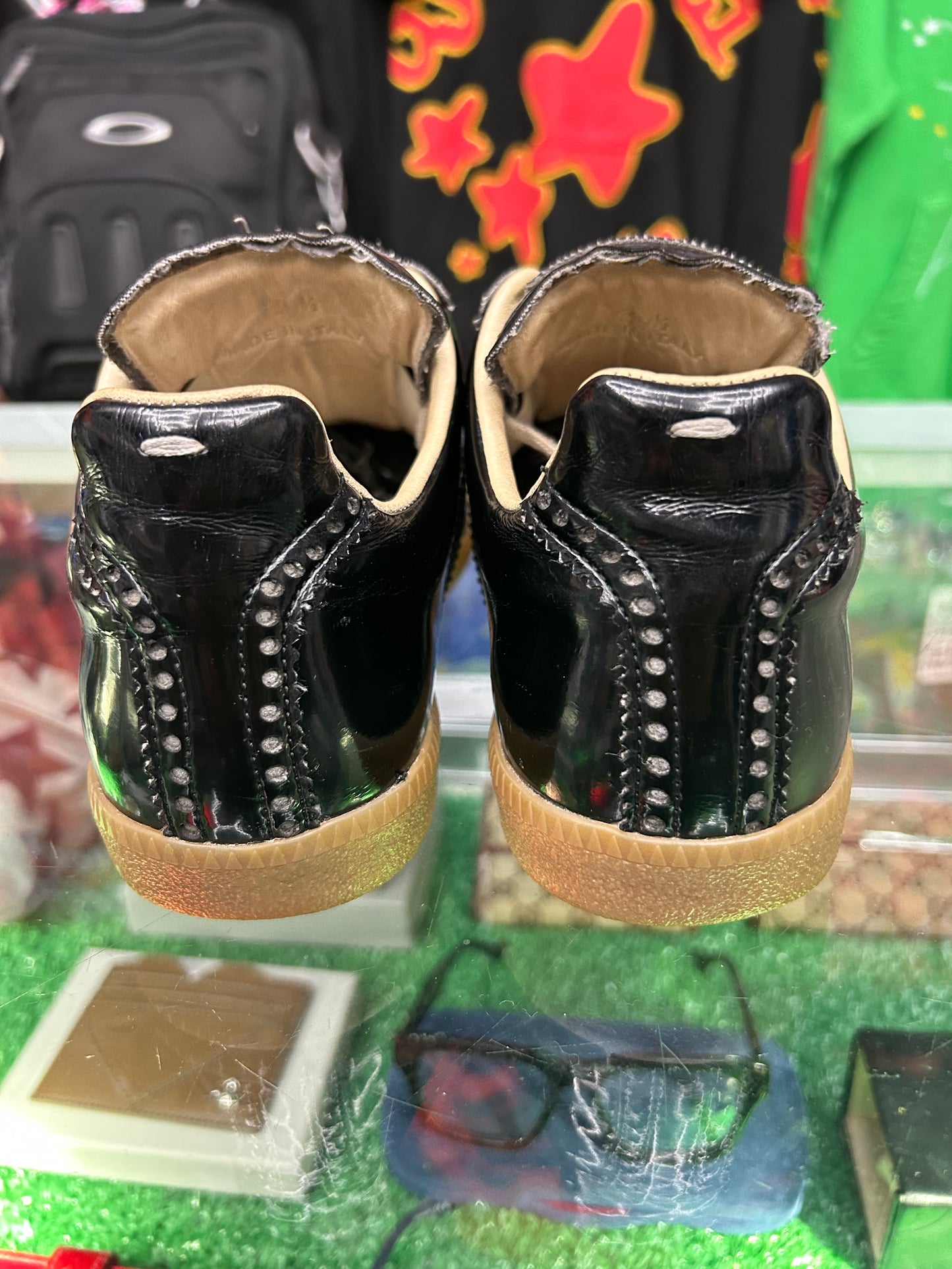 MAISON MARGIELA LEATHER GATS (PRE-OWNED W/ BOX)