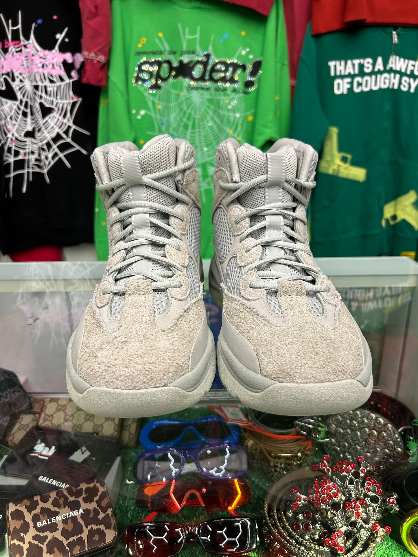 YEEZY ADIDAS DESERT BOOT SALT (PRE-OWNED W/ BOX)