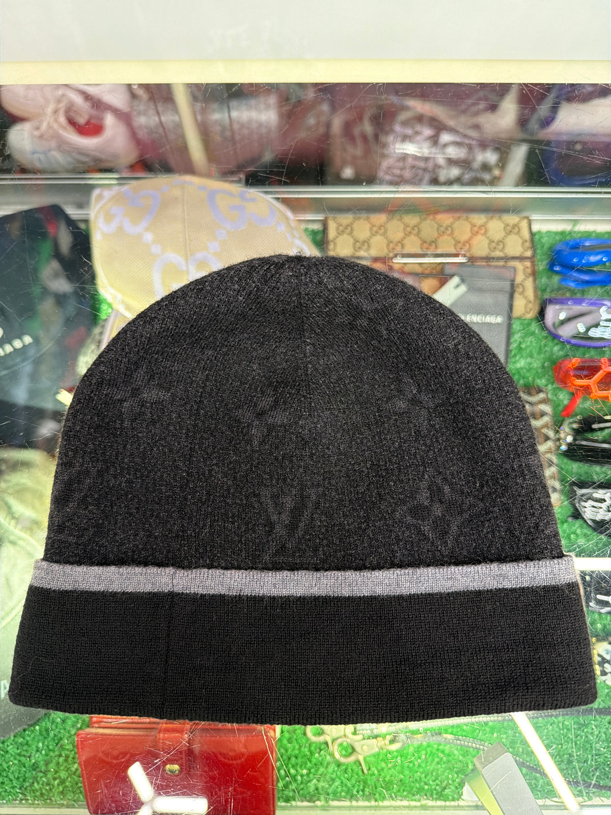 LOUIS VUITTON LV MY MONOGRAM ECLIPSE BEANIE (PRE-OWNED)