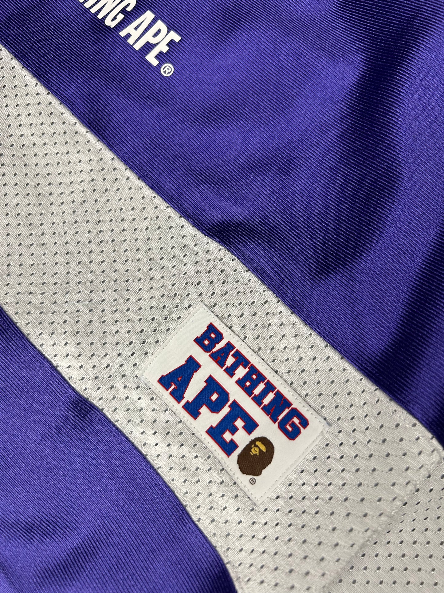 BAPE PURPLE HOCKEY JERSEY (BRAND NEW)