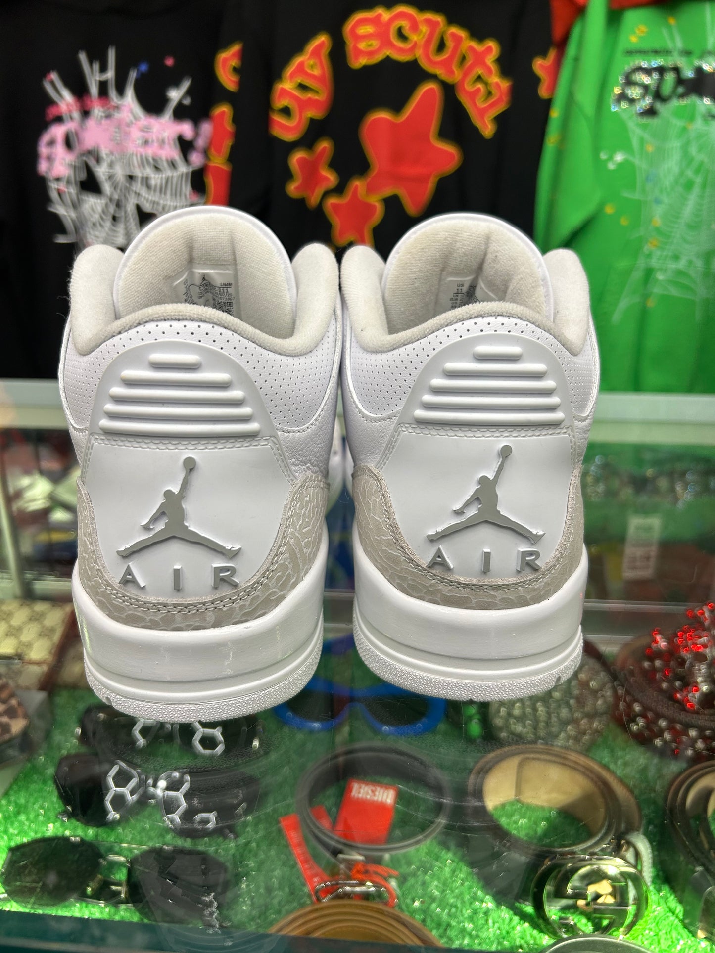 JORDAN 3 PURE MONEY (PRE-OWNED W/ BOX)