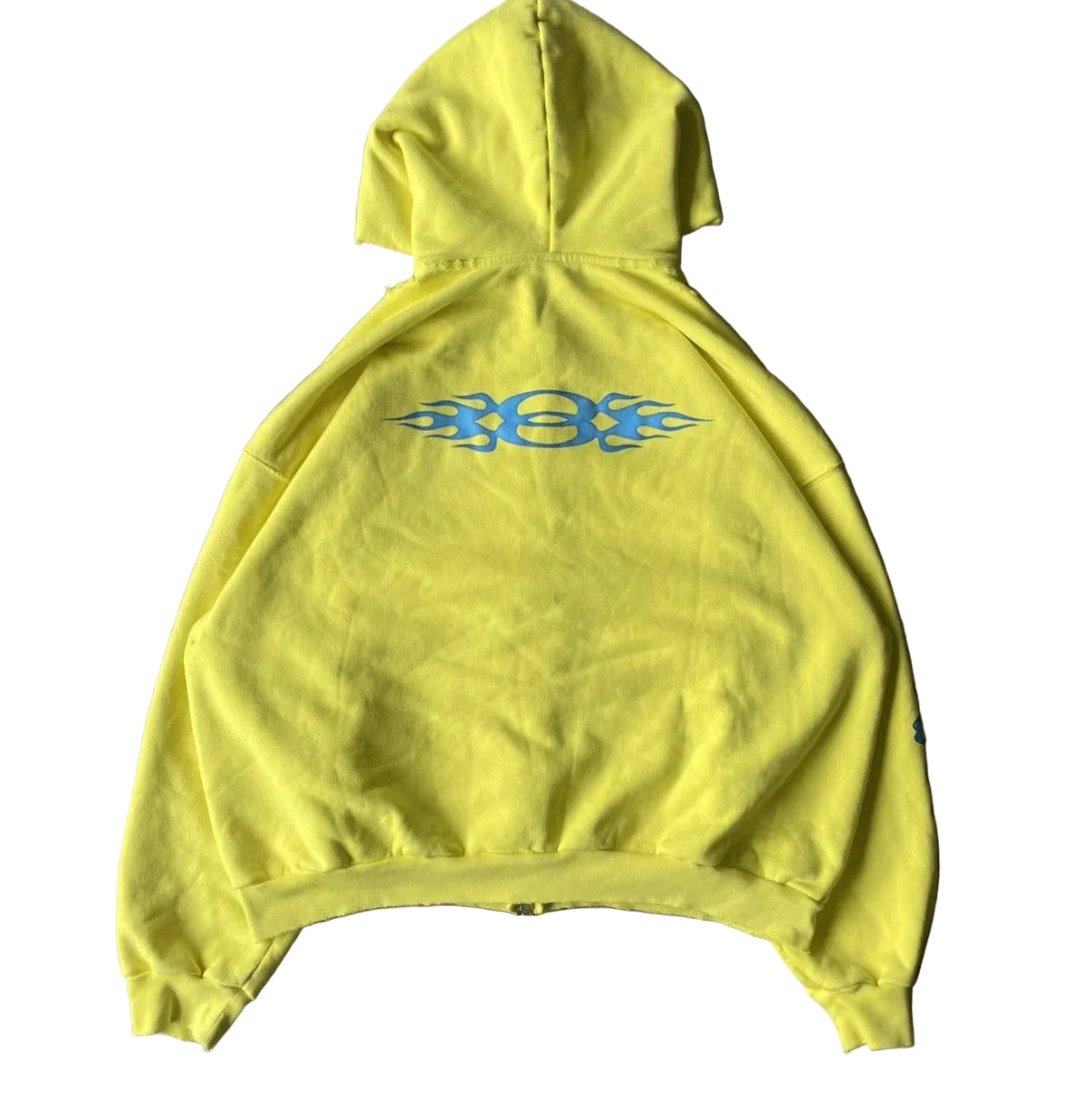 BALENCIAGA UNITY FLAME ZIP UP HOODIE (PRE-OWNED)