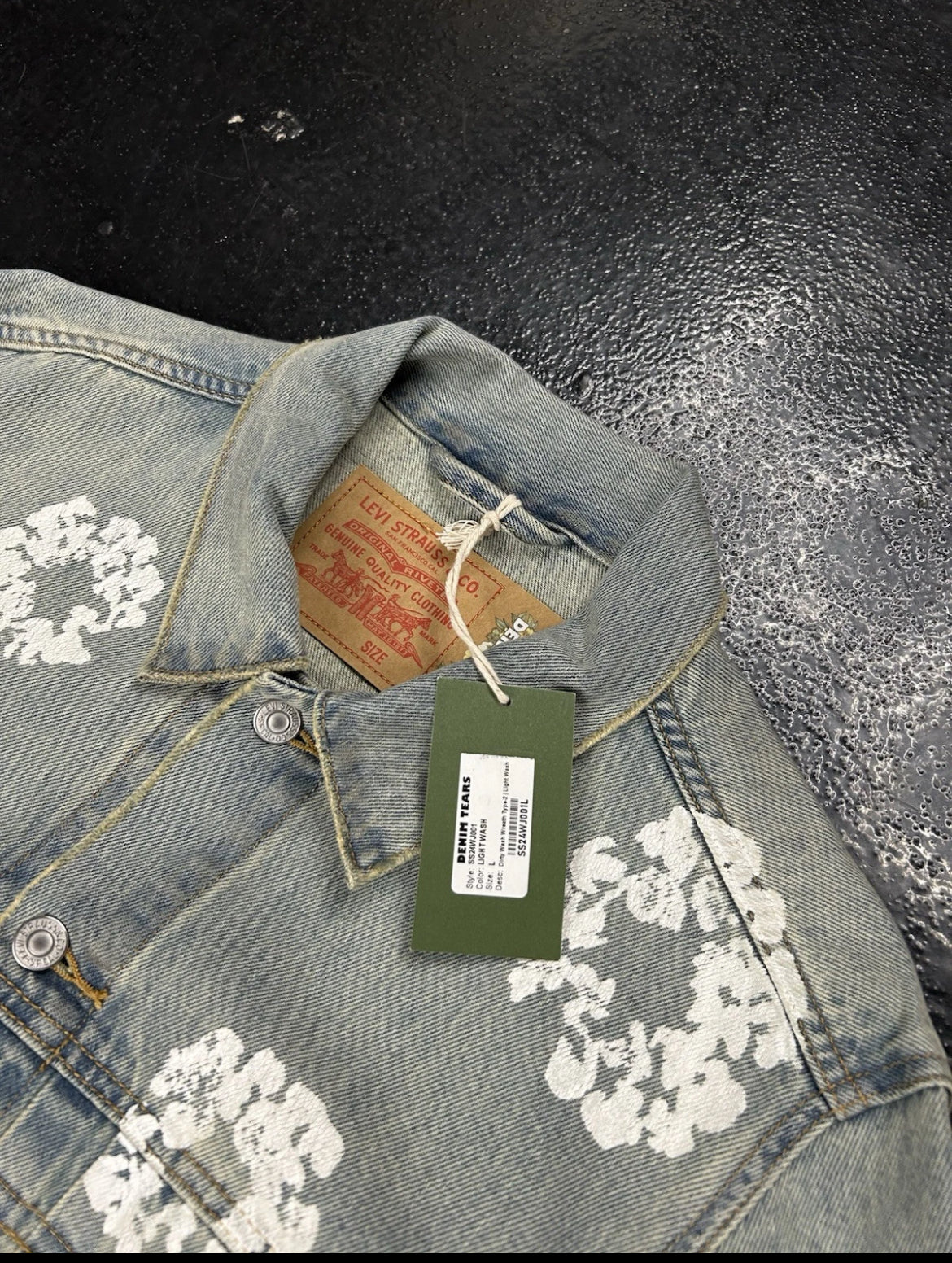 DENIM TEARS JEAN JACKET (BRAND NEW)