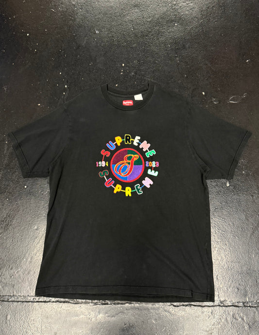 SUPREME CHENILLE CREST T-SHIRT (PRE-OWNED)