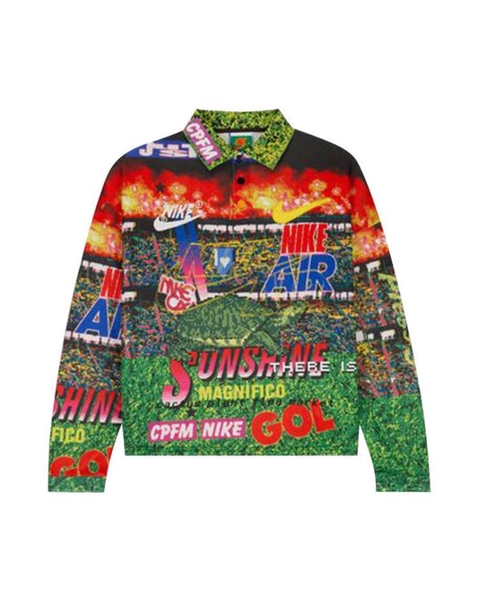 NIKE X CPFM CACTUS PLANT FLEA MARKET LONG SLEEVE POLO