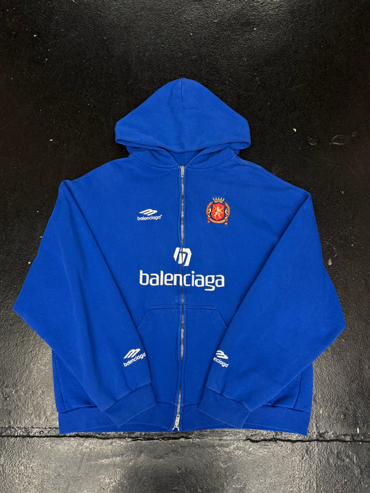 BALENCIAGA SOCCER ZIP UP     (PRE-OWNED)