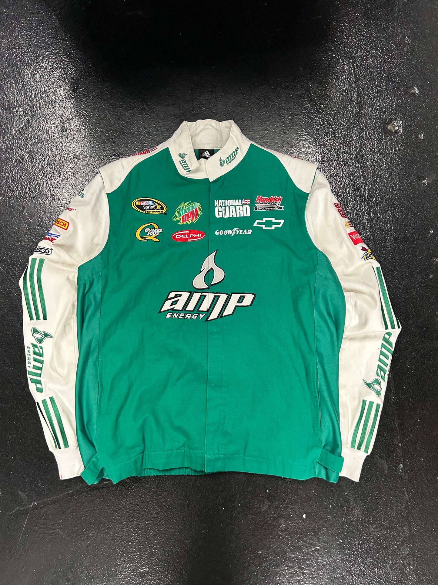 NASCAR AMP GREEN JACKET (PRE OWNED)