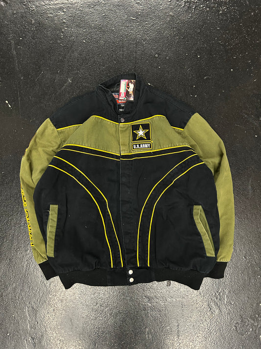 NASCAR USA ARMY GREEN JACKET (PRE-OWNED)