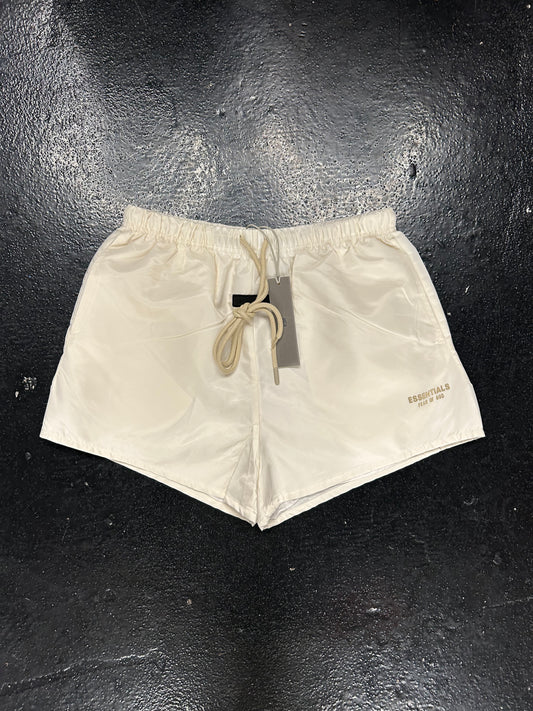 ESSENTIALS CLOUD DANCER LIGHT CREAM SHORTS (BRAND NEW)