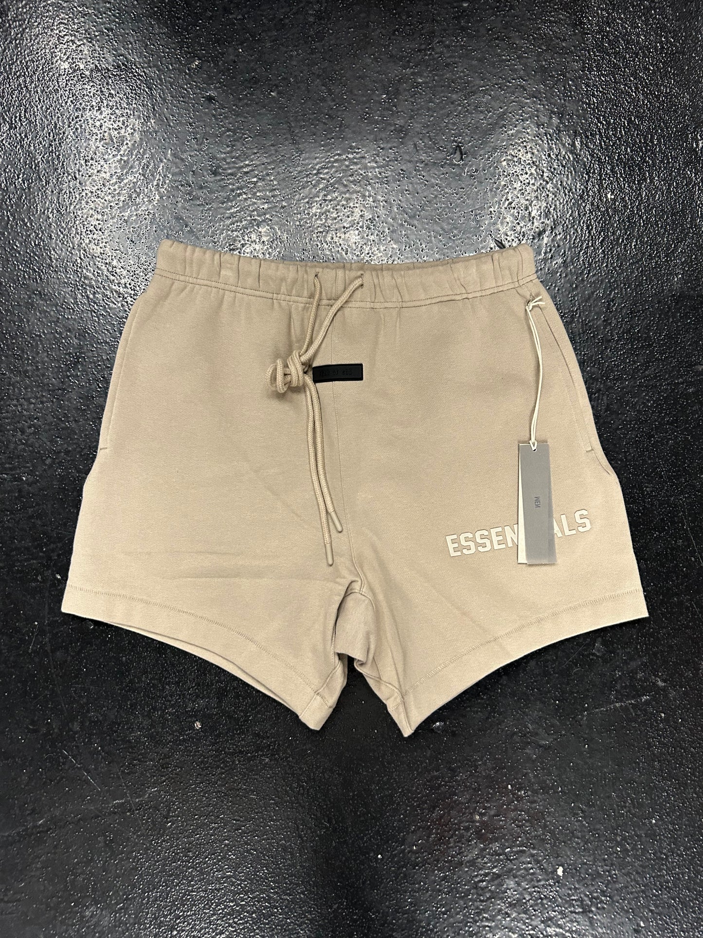 ESSENTIALS TAN SHORTS (BRAND NEW)
