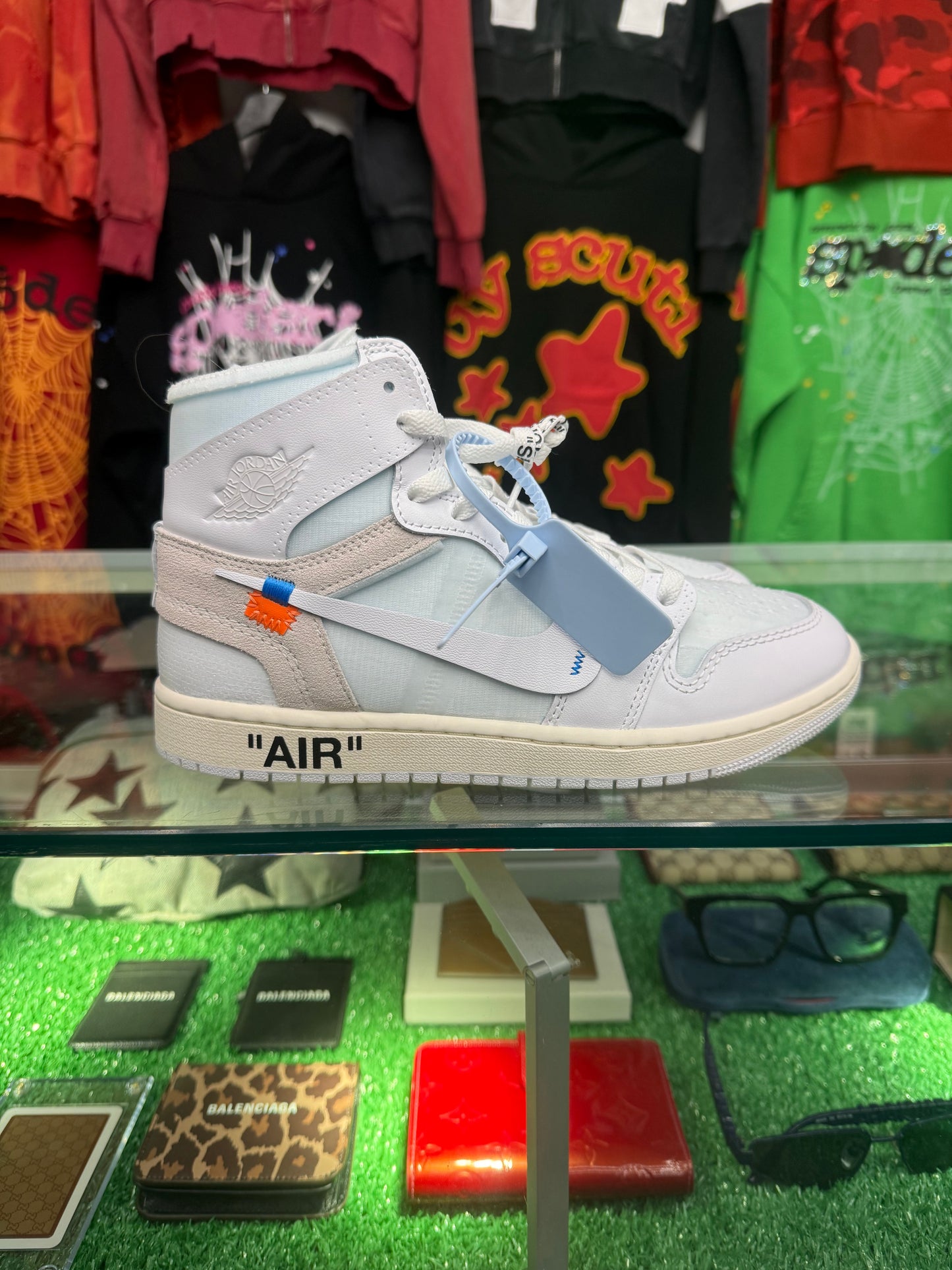JORDAN 1 RETRO HIGH VIRGIL ABLOH ARCHIVE ALASKA (VNDS W/ BOX)