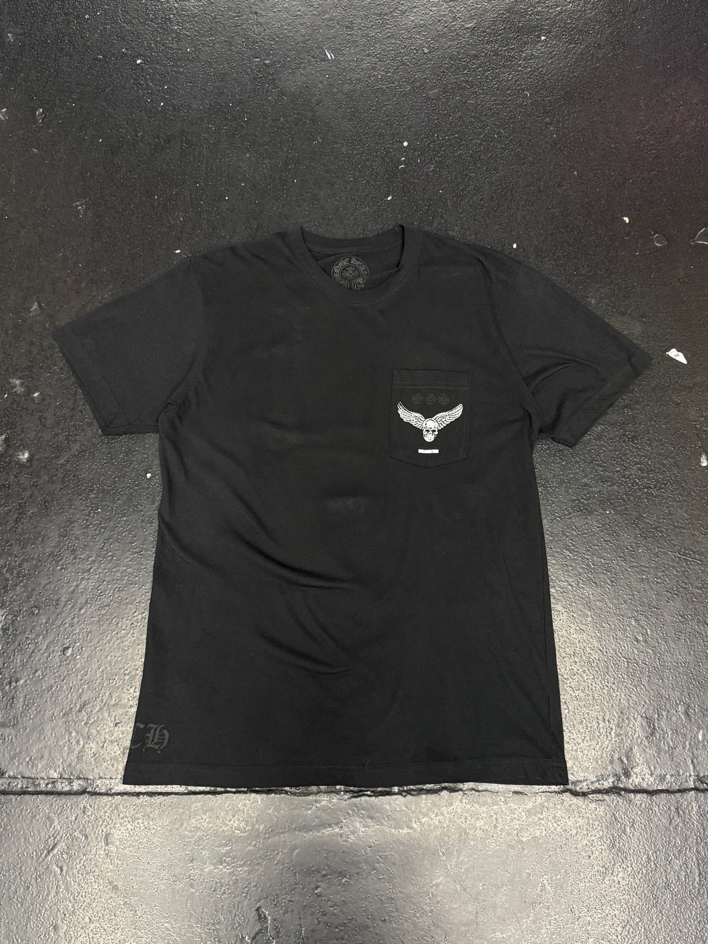 CHROME HEARTS FOTI X AEROSMITH X YUNGBLOOD T-SHIRT (PRE-OWNED)