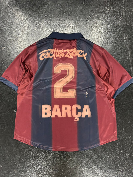 CACTUS JACK X NIKE X BARCA TRAVIS SCOTT JERSEY (BRAND NEW)