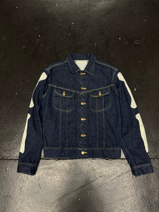 KAPITAL MEXICAN TUXEDO WESTERNER BONE DENIM (PRE-OWNED)
