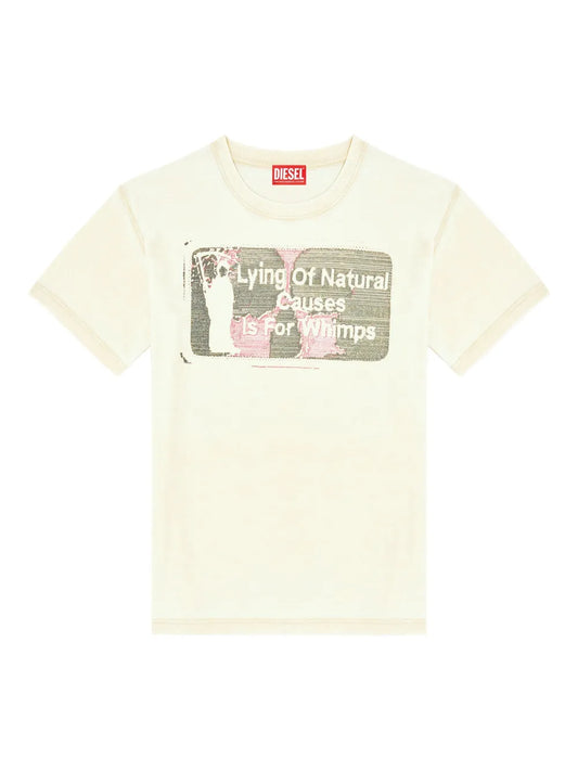 DESIEL T-NORM T2 LYING CREAM TEE (BRAND NEW)