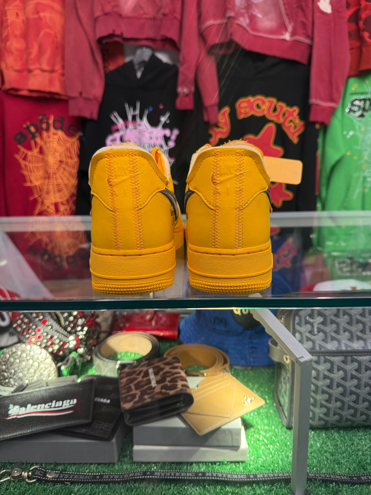 AIR FORCE 1 LOW OFFWHITE ICA UNIVERSITY GOLD (BRAND NEW)