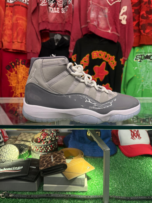 JORDAN 11 HIGH COOL GREY (PRE-OWNED W/ BOX)