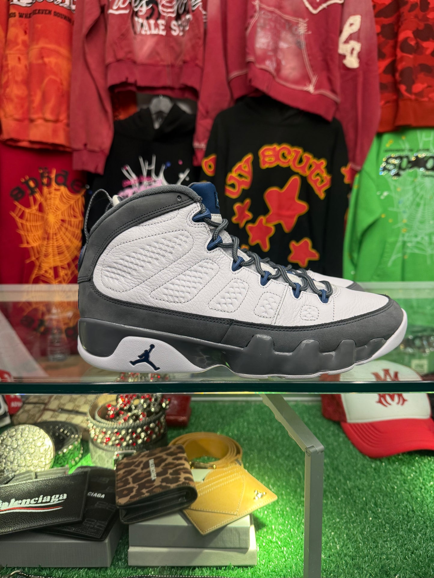 JORDAN 9 HIGH FLINT GREY (PRE-OWNED W/ BOX)