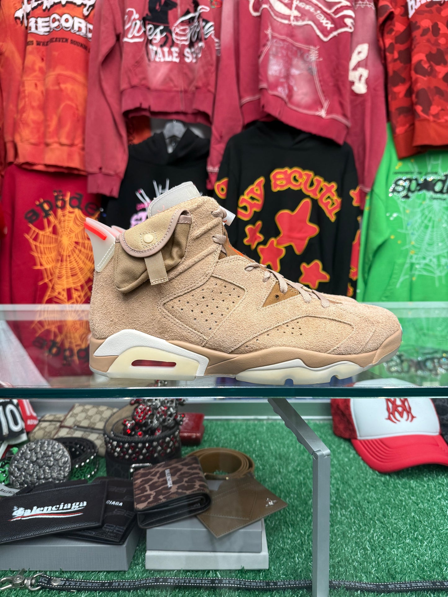 JORDAN 6 BRITISH KHAKI TRAVIS SCOTT (BRAND NEW)