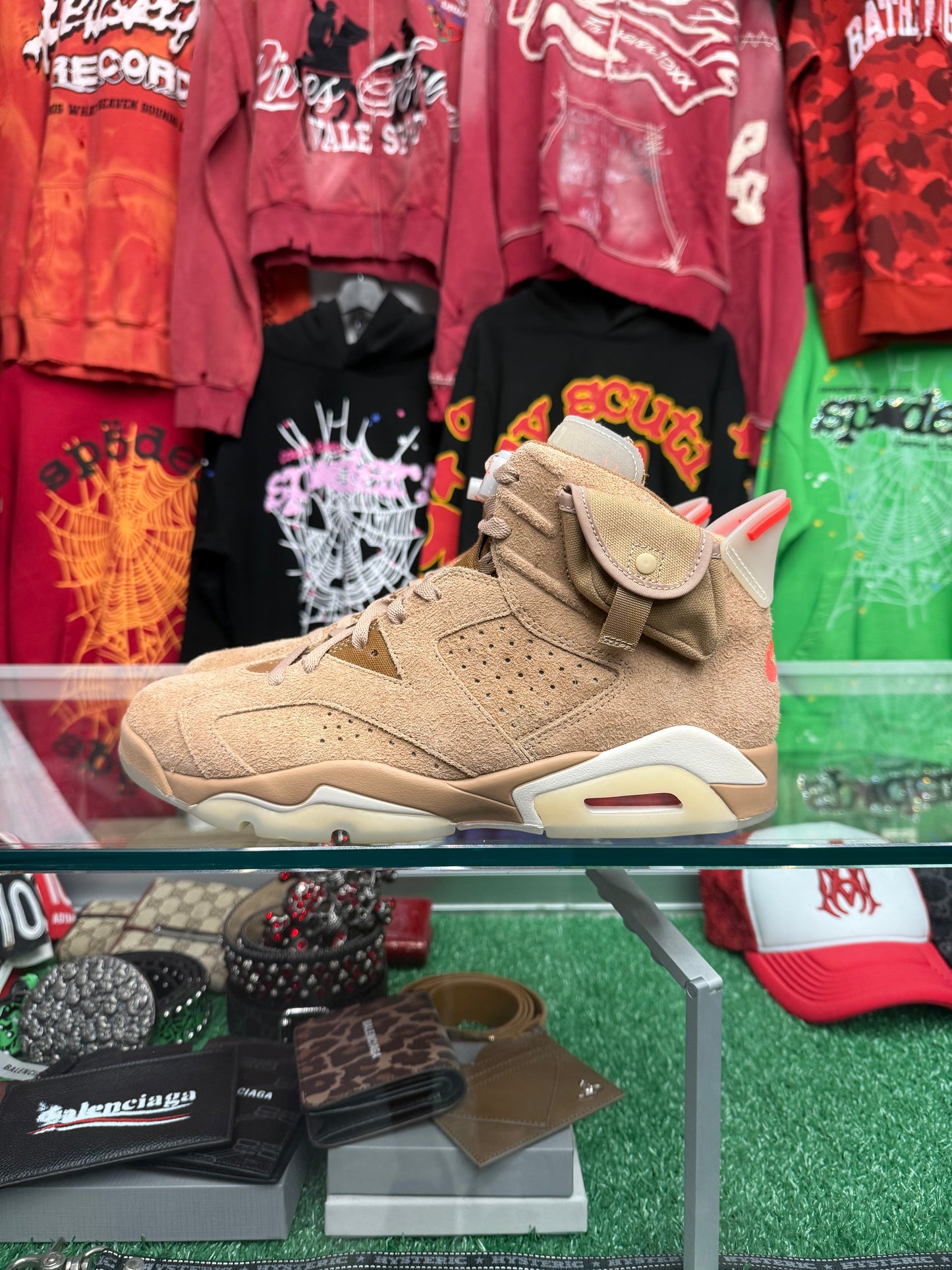 JORDAN 6 BRITISH KHAKI TRAVIS SCOTT (BRAND NEW)