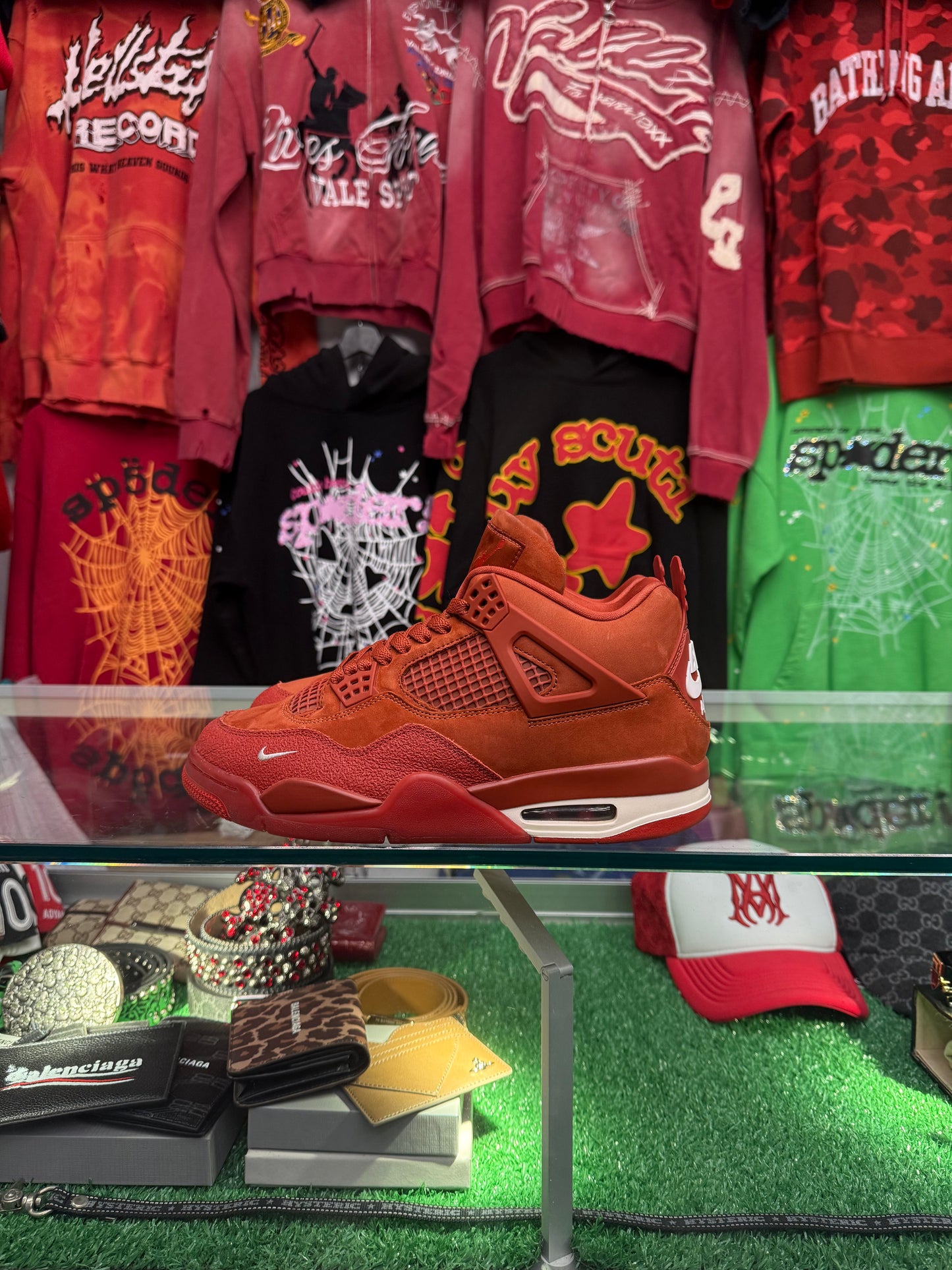 JORDAN 4 NIGEL SYLVESTER BRICK BY BRICK (PRE-OWNED W/ BOX)
