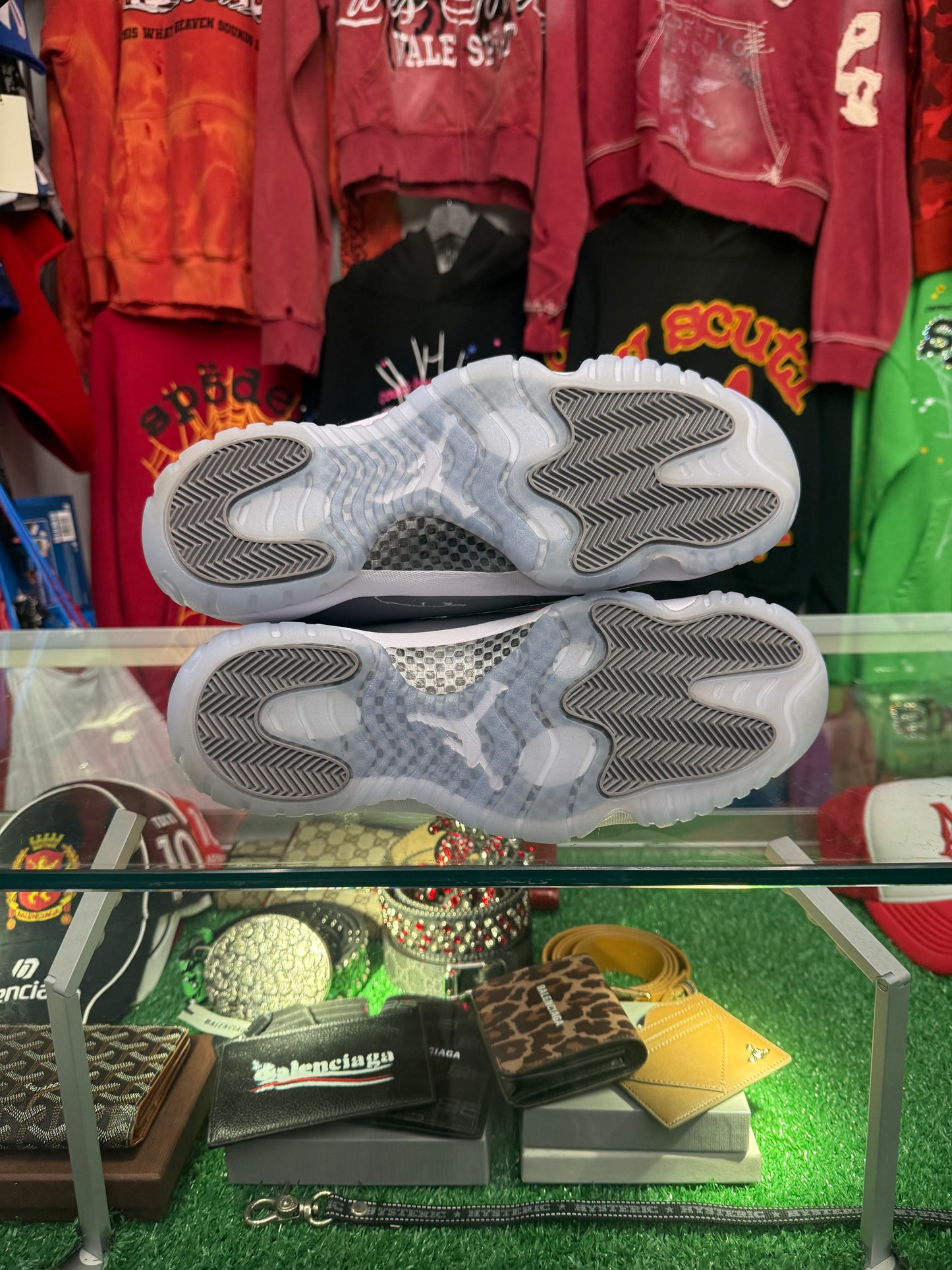JORDAN 11 COOL GREY (PRE-OWNED W/ BOX)