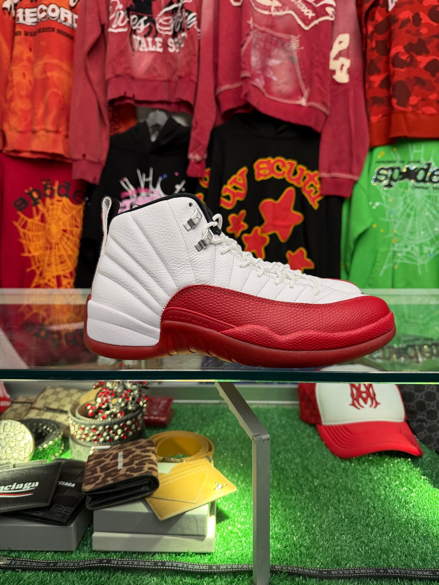 JORDAN 12 CHERRY RED (PRE-OWNED W/ BOX)