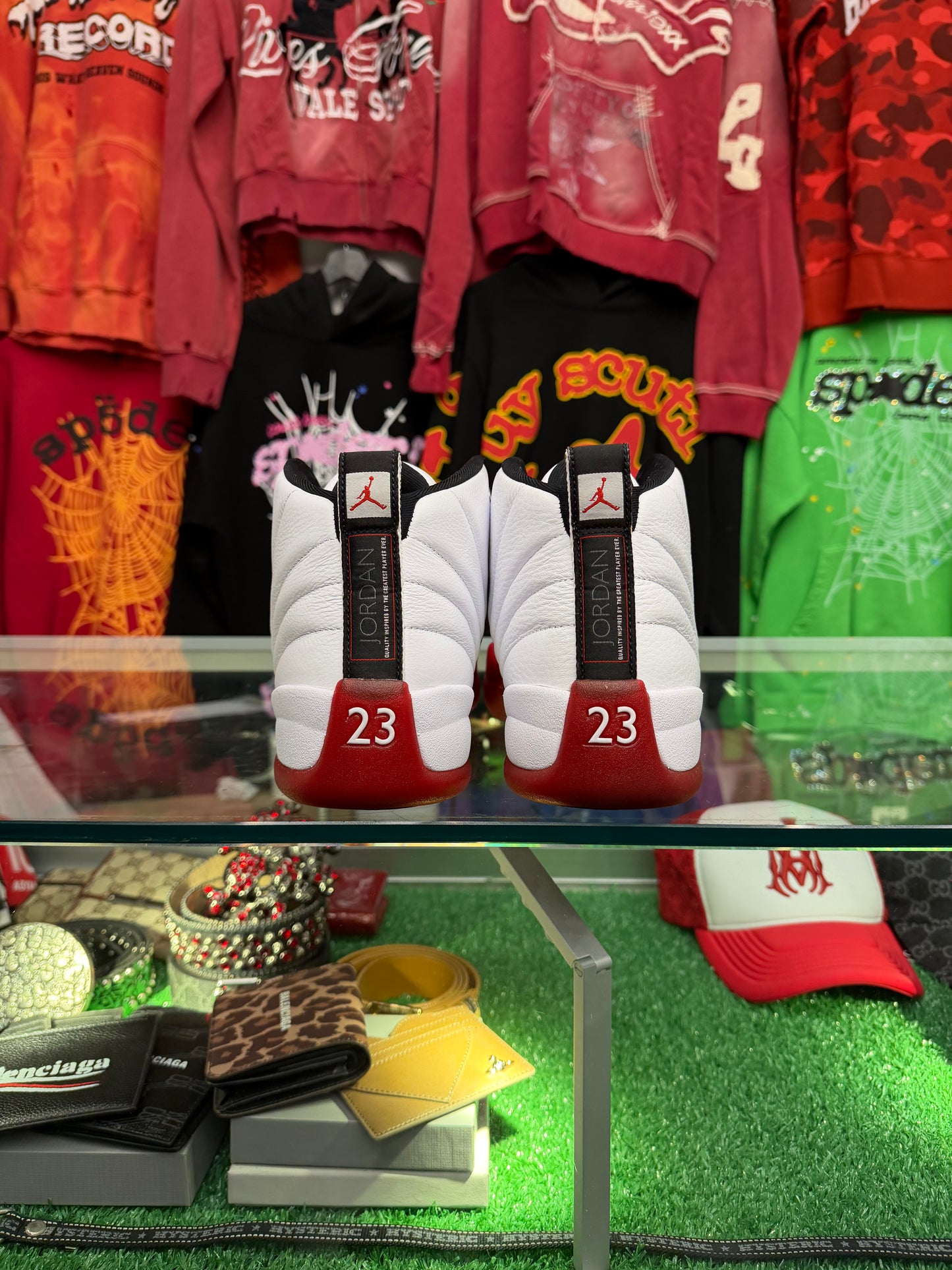 JORDAN 12 CHERRY RED (PRE-OWNED W/ BOX)