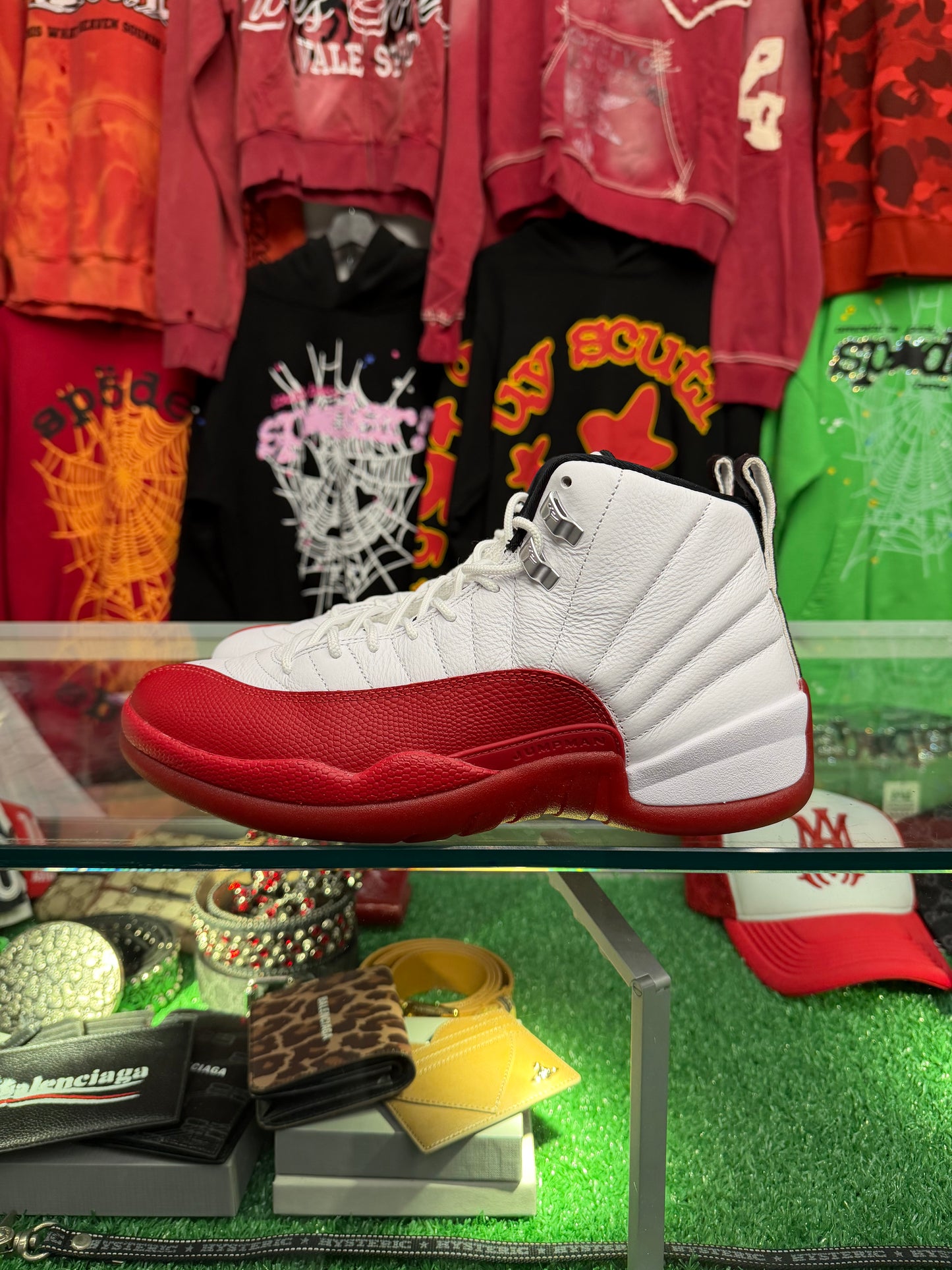 JORDAN 12 CHERRY RED (PRE-OWNED W/ BOX)