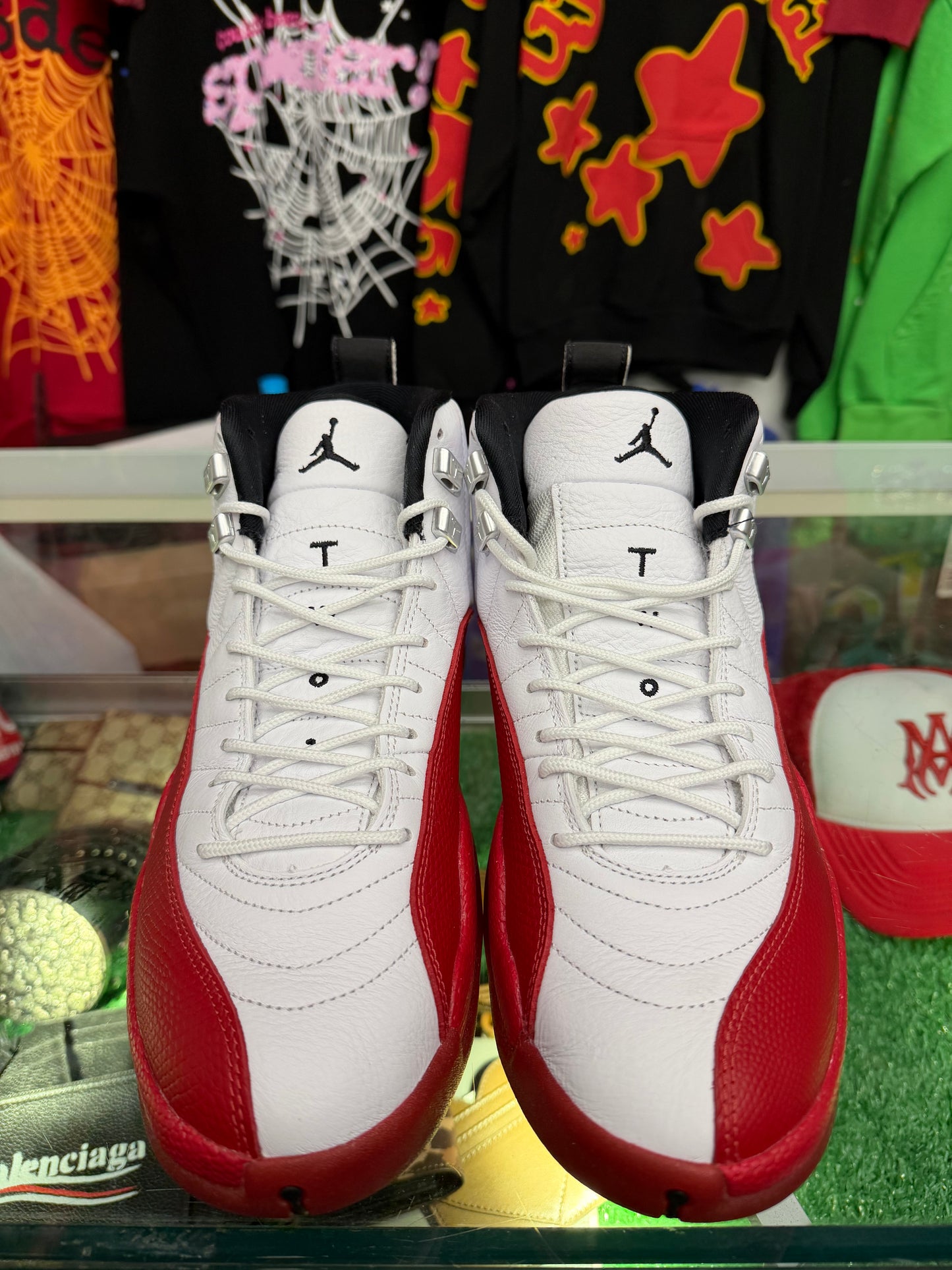 JORDAN 12 CHERRY RED (PRE-OWNED W/ BOX)