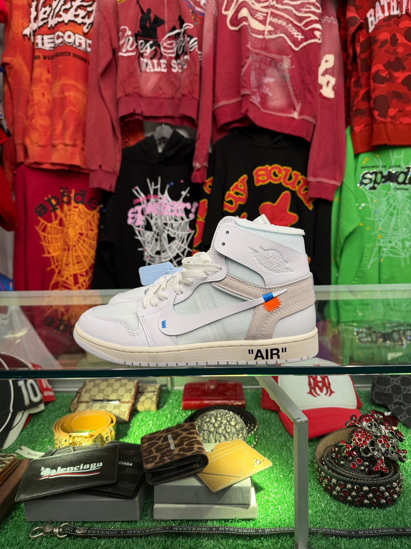 JORDAN 1 HIGH VIRGIL ABLOH ARCHIVE ALASKA (VNDS W/ BOX)