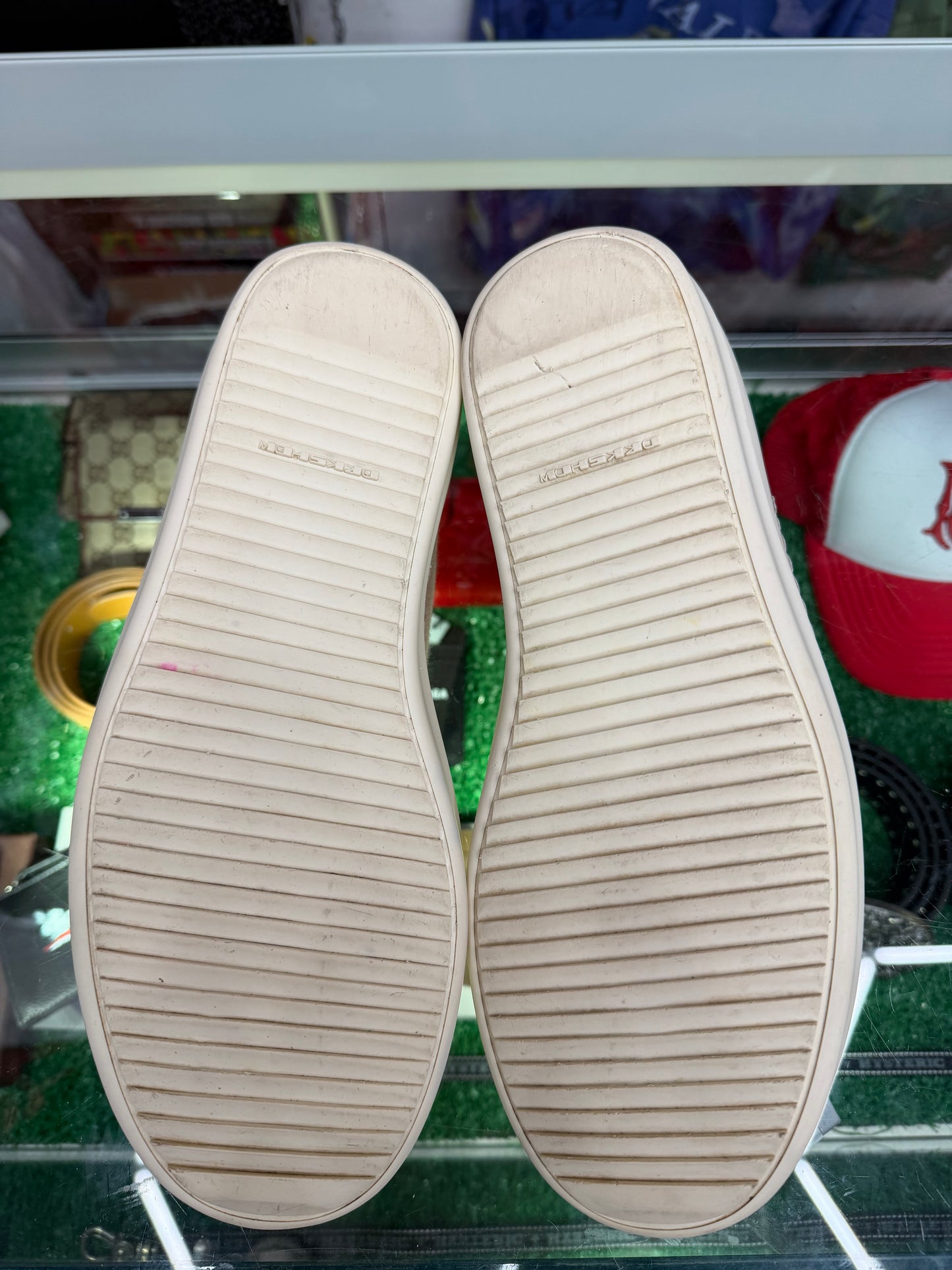 RICK OWENS DRKSHDW FADED PNK PEARL MILK (PRE-OWNED W/ BOX)