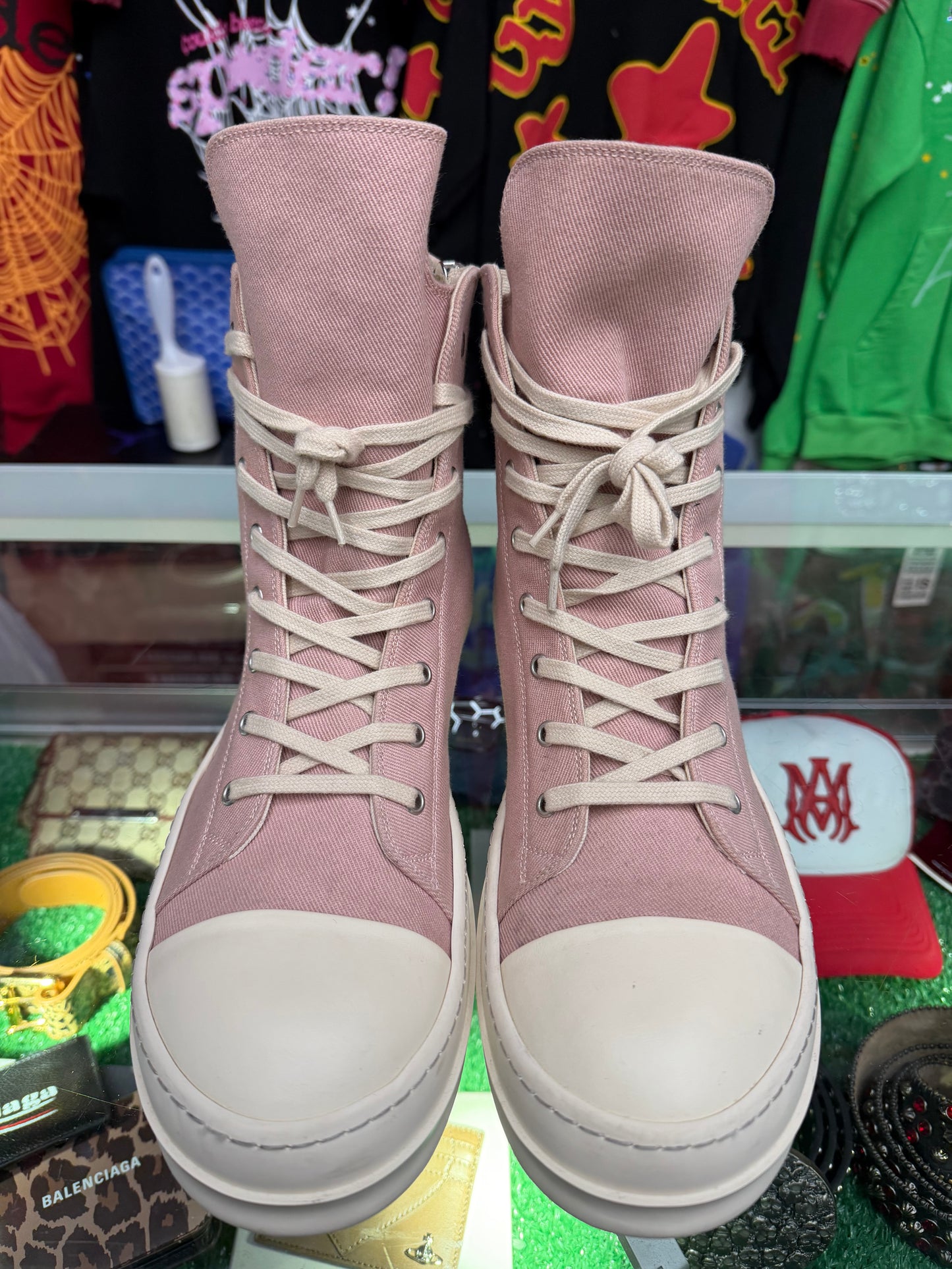 RICK OWENS DRKSHDW COTTON DENIM HIGH (VNDS NO BOX)