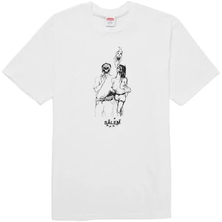 SUPREME SALEM TEE WHITE (BRAND NEW)