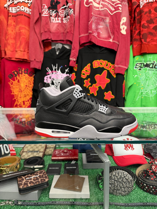 JORDAN 4 BRED REIMAGINED (PRE-OWNED W/ BOX)