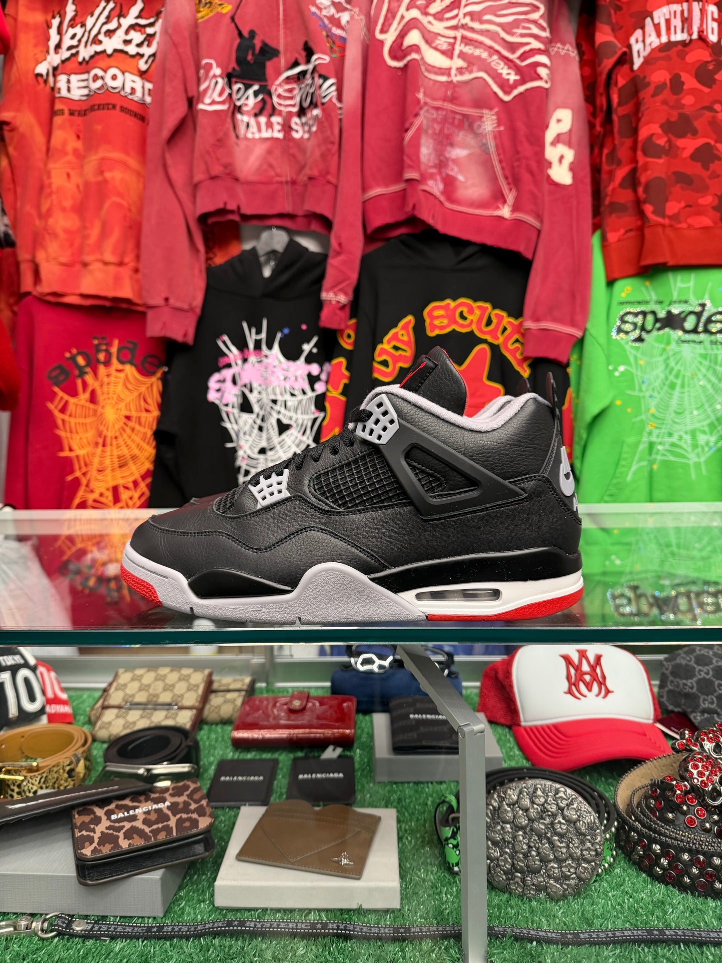 JORDAN 4 BRED REIMAGINED (PRE-OWNED W/ BOX)