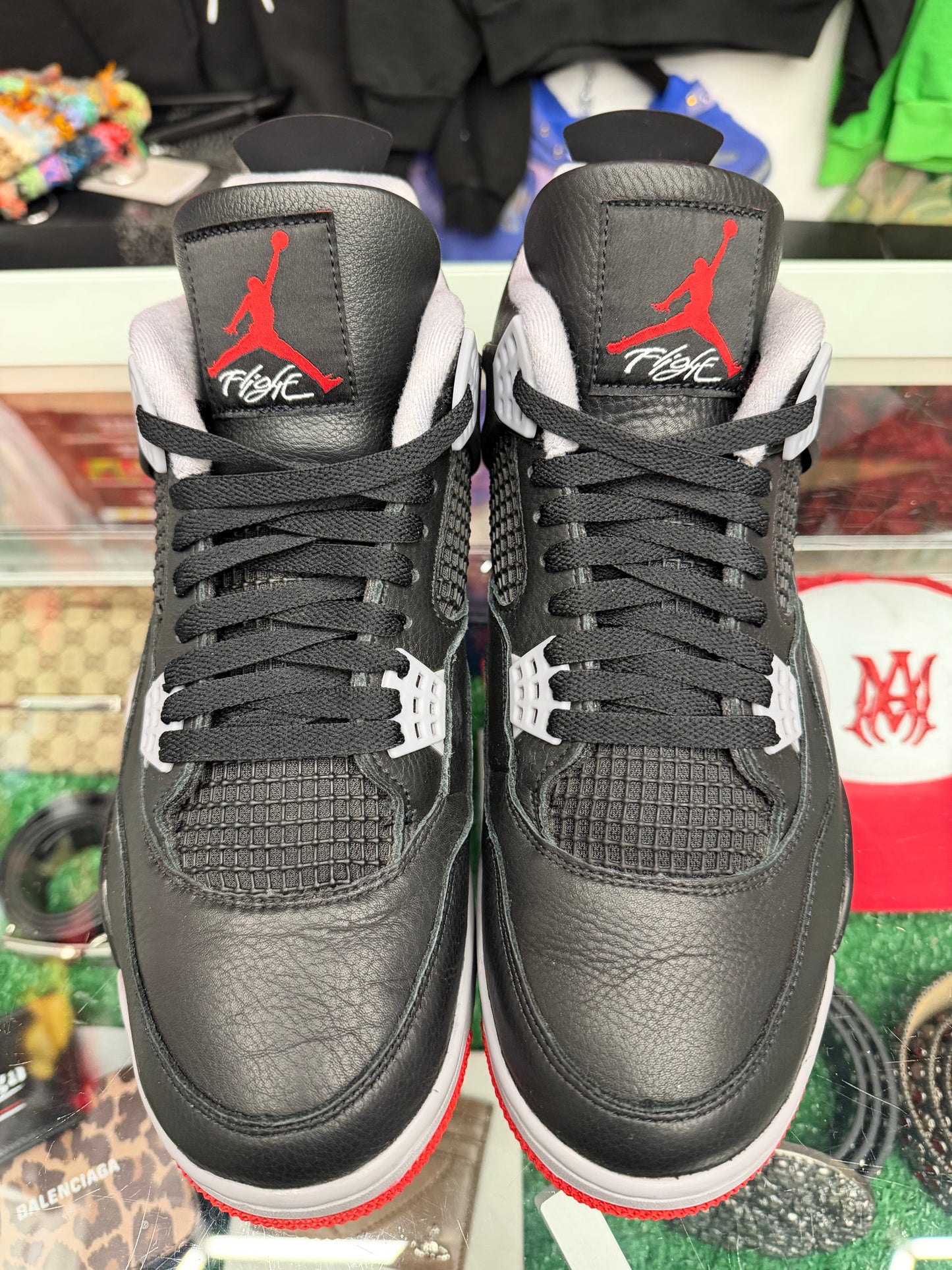 JORDAN 4 BRED REIMAGINED (PRE-OWNED W/ BOX)