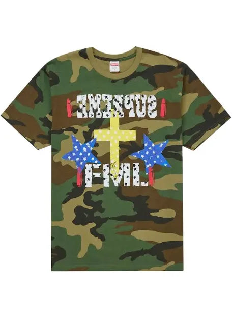 SUPREME FML CAMO TEE
