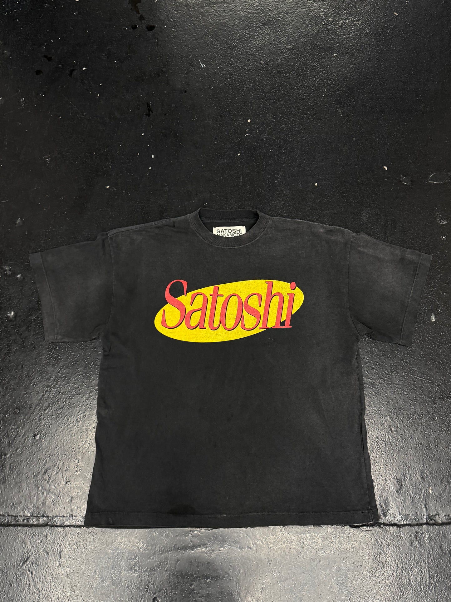 SATOSHI NAKAMOTO SEINFELD TEE (PRE-OWNED)