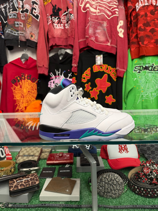 JORDAN 5 GRAPE (PRE-OWNED W/ BOX)