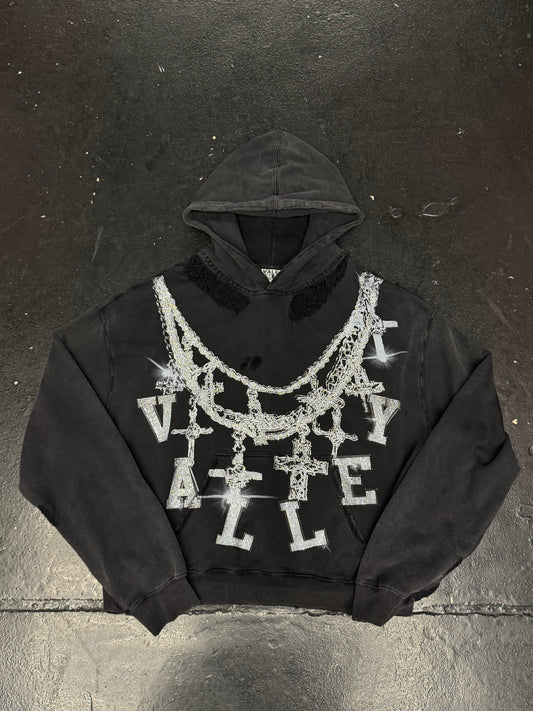 VALE FOREVER BIG CHAIN HOODIE (PRE-OWNED)