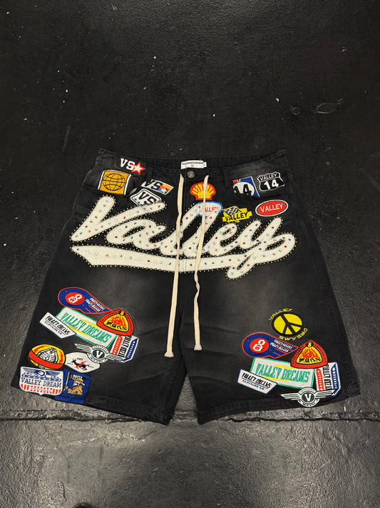 VALE FOREVER BLACK 1980’s JORTS (PRE-OWNED)