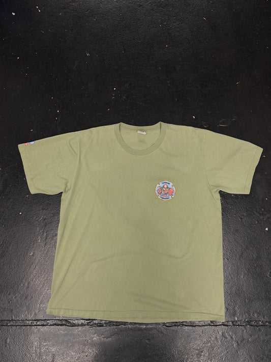 SUPREME FDNY ENGINE 9 T-SHIRT (PRE-OWNED)