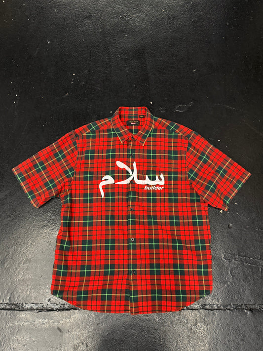 SUPREME X UNDERCOVER ARABIC RED FLANNEL (PRE-OWNED)