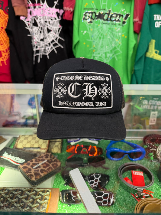 CHROME HEARTS BLACK CAMO TRUCKER (PRE-OWNED
