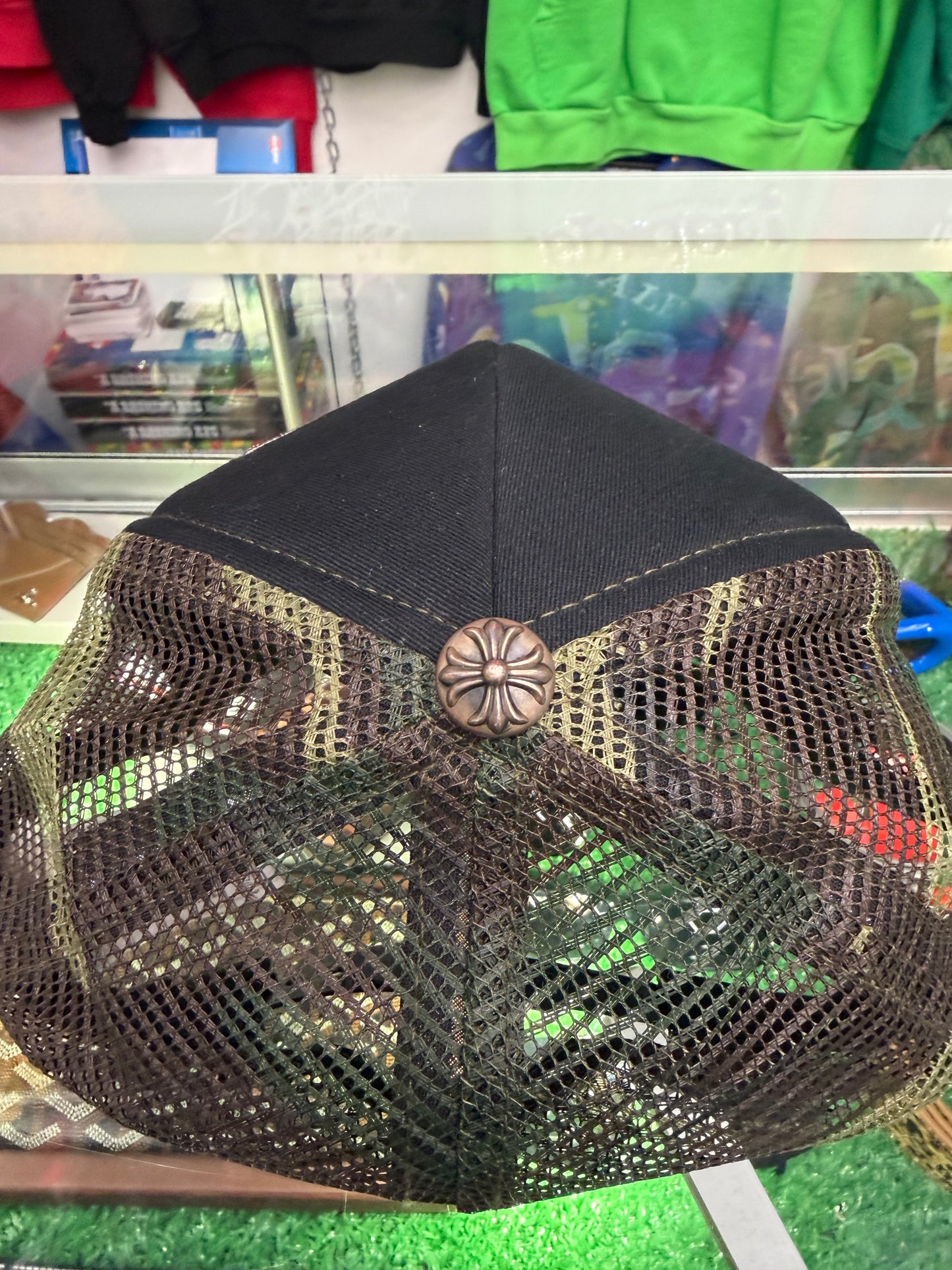 CHROME HEARTS BLACK CAMO TRUCKER (PRE-OWNED