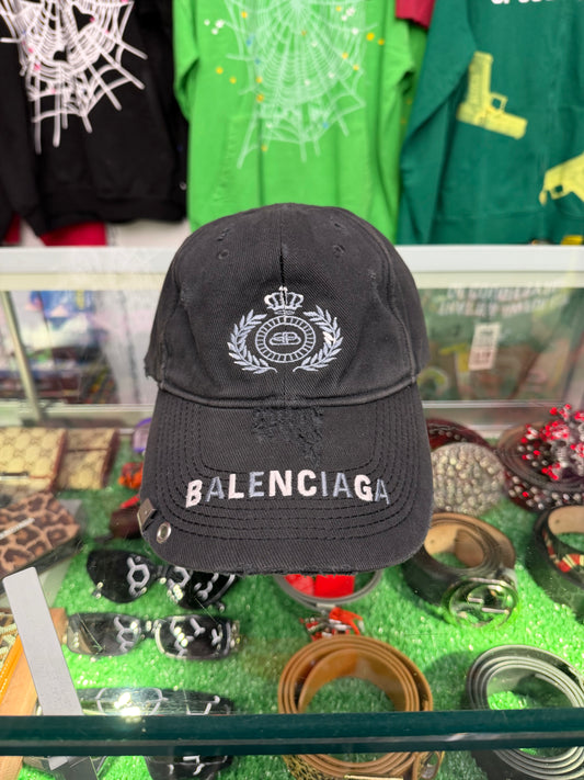 BALENCIAGA 2030 DISTRESSED HAT (PRE-OWNED)