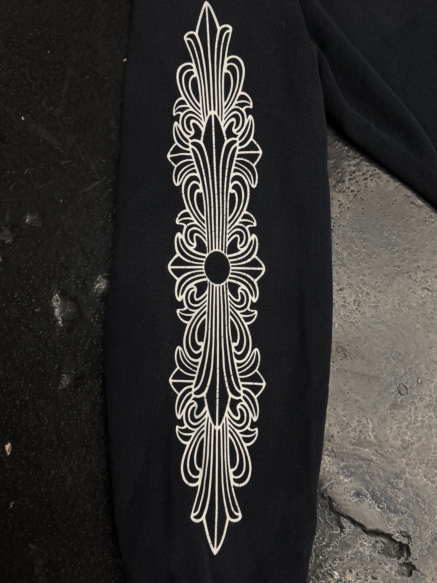 CHROME HEARTS MATTY BOY FLOWER CHOMPER HOODIE (PRE-OWNED)